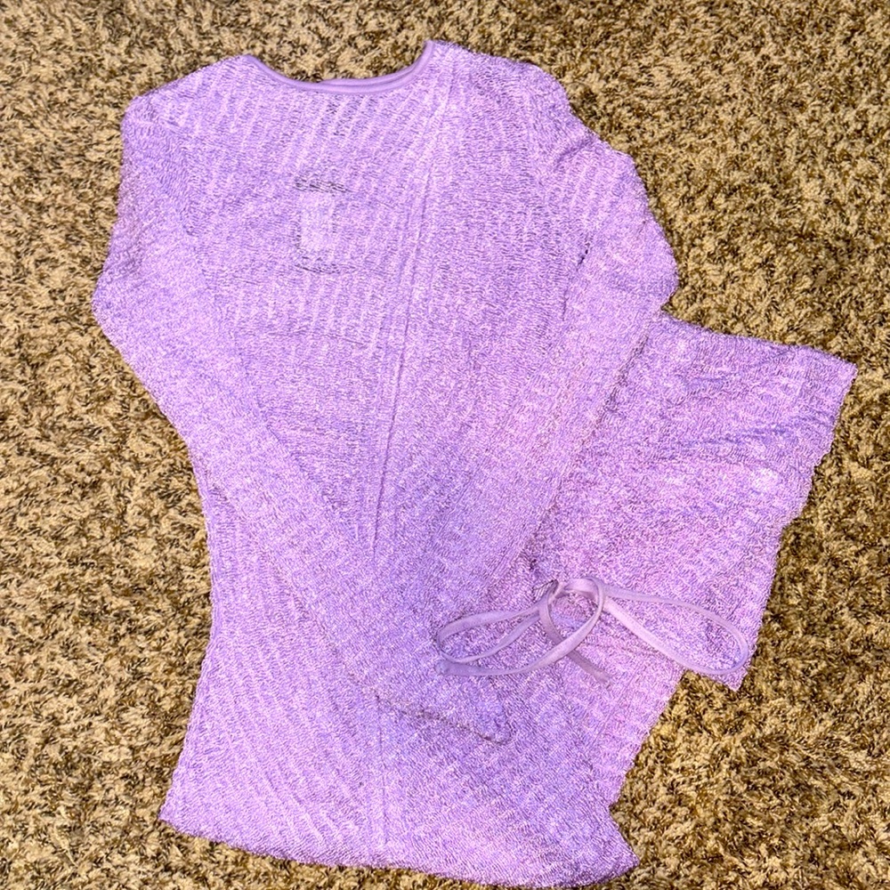 See-through Textured Ruched Dress - Picture 2 of 7